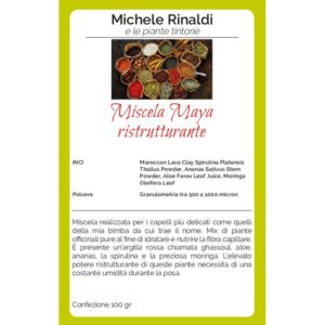 ristrutturante miscela maya michele rinaldi