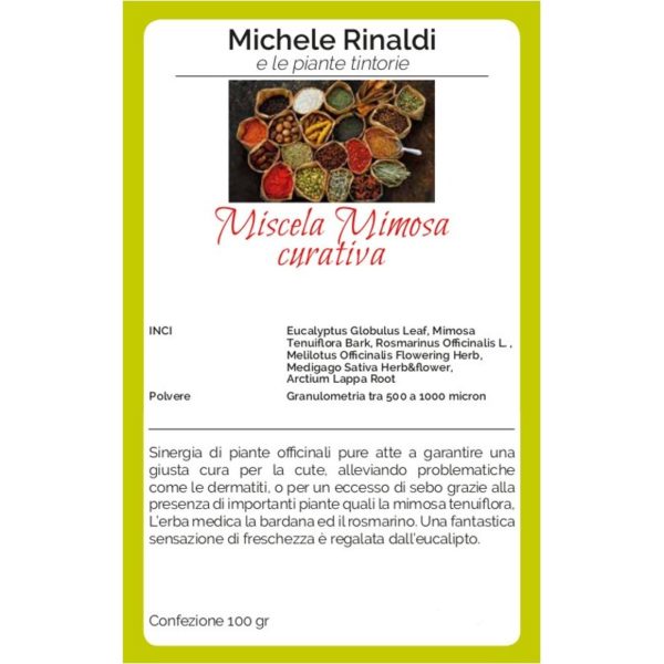 miscela curativa mimosa michele rinaldi