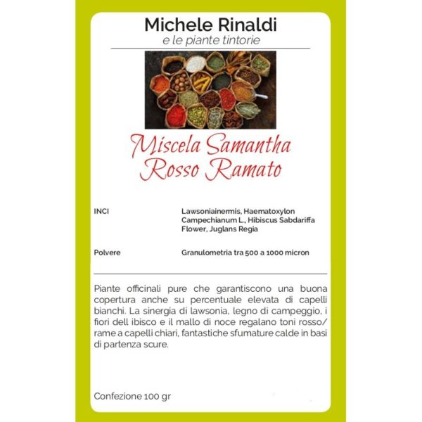 rosso ramato miscela samantha michele rinaldi