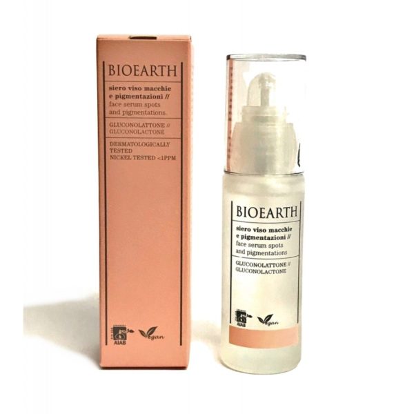 macchie e pigmentazioni siero viso bioearth